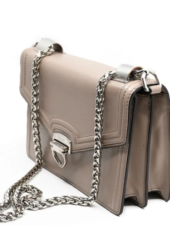 RUDSAK Leather Crossbody Bag with Wheat/Spiga Link Strap - Picture 12 of 15